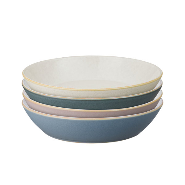Denby Impression Assorted Set Of 4 Pasta Bowls Wayfair